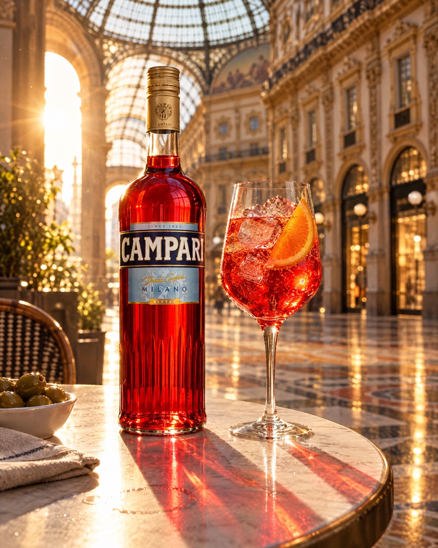 Campari — aperitivo in Galleria