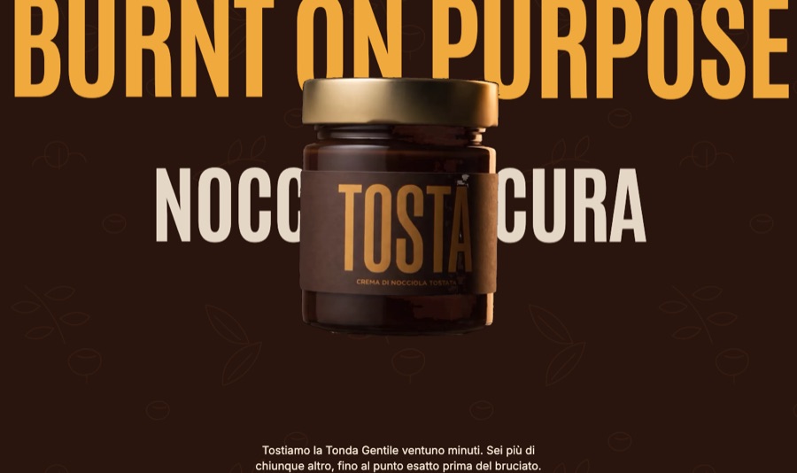TOSTA — crema di nocciola tostata