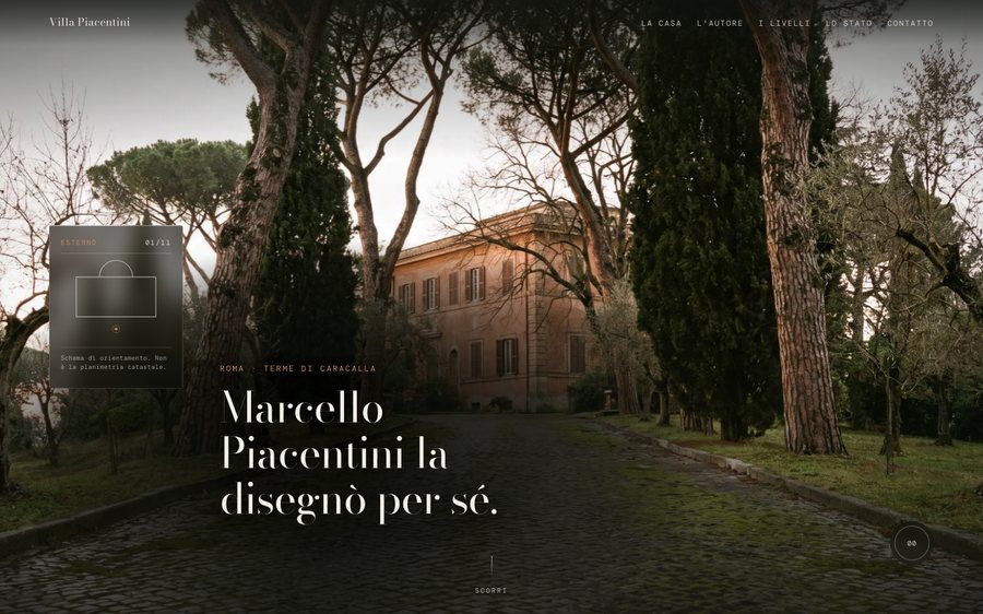 Villa Piacentini — Roma, Terme di Caracalla